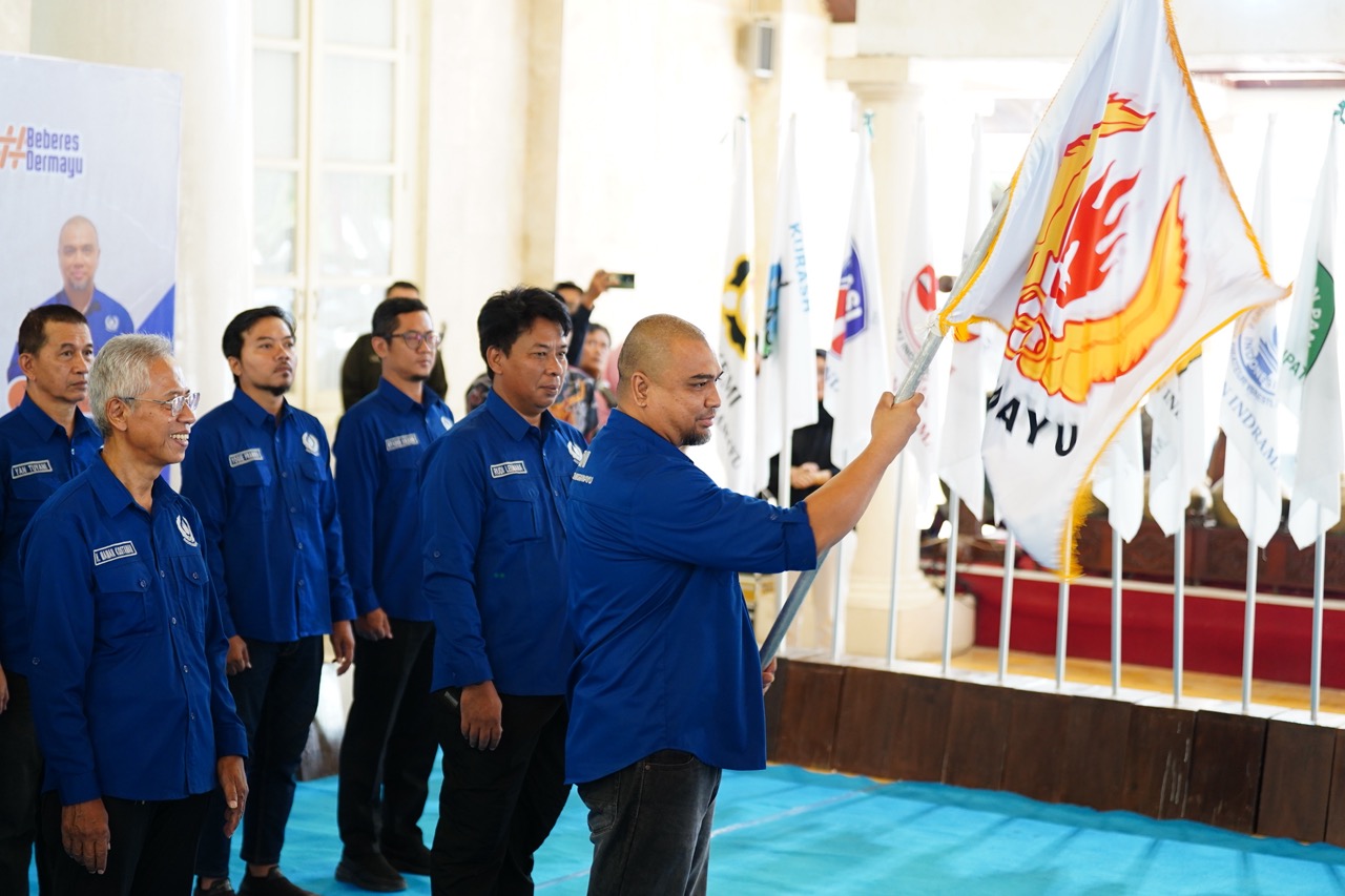 PELANTIKAN PENGURUS KONI KABUPATEN INDRAMAYU MASA BAKTI 2026-2030 RESMI DIGELAR DI PENDOPO INDRAMAYU